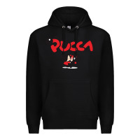 Black pucca and garu Premium Hoodie - linhVisuals