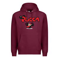Burgundy pucca and garu Premium Hoodie - linhVisuals