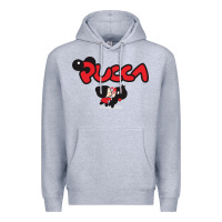 Heather Grey pucca and garu Premium Hoodie - linhVisuals