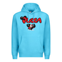 Ocean Blue pucca and garu Premium Hoodie - linhVisuals