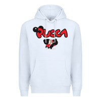 White pucca and garu Premium Hoodie - linhVisuals