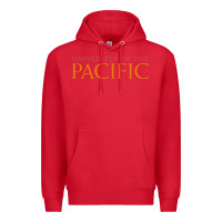 Red University of the Pacific Premium Hoodie - linhVisuals