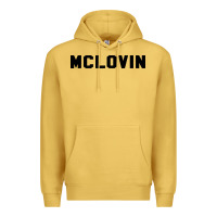 Antique Gold mclovin novelty humor Premium Hoodie - linhVisuals