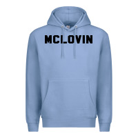 Colony Blue mclovin novelty humor Premium Hoodie - linhVisuals
