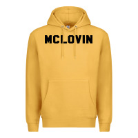 Mustard mclovin novelty humor Premium Hoodie - linhVisuals