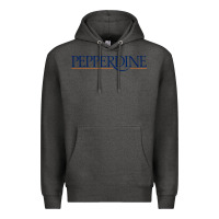 Charcoal Heather Pepperdine University Premium Hoodie - linhVisuals