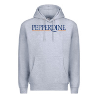 Heather Grey Pepperdine University Premium Hoodie - linhVisuals