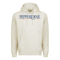 Oatmeal Heather Pepperdine University Premium Hoodie - linhVisuals