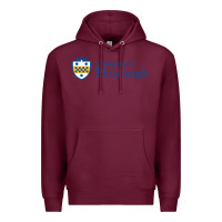 Burgundy University of Pittsburgh Premium Hoodie - linhVisuals
