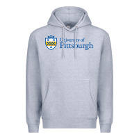 Heather Grey University of Pittsburgh Premium Hoodie - linhVisuals