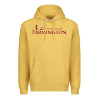 Antique Gold university of maine at farmington Premium Hoodie - linhVisuals