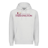 Dove Grey university of maine at farmington Premium Hoodie - linhVisuals