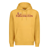 Mustard university of maine at farmington Premium Hoodie - linhVisuals
