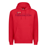 Red university of maine at farmington Premium Hoodie - linhVisuals