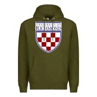 Army Green University of Richmond Premium Hoodie - linhVisuals