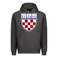 Charcoal Heather University of Richmond Premium Hoodie - linhVisuals