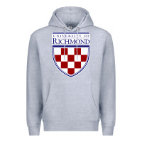 Heather Grey University of Richmond Premium Hoodie - linhVisuals