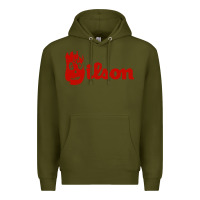 Army Green wilson the volleyball from castaway Premium Hoodie - linhVisuals
