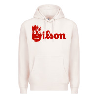 Pale Pink wilson the volleyball from castaway Premium Hoodie - linhVisuals