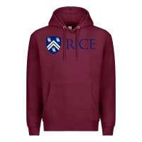 Burgundy Rice University Premium Hoodie - linhVisuals