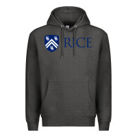 Charcoal Heather Rice University Premium Hoodie - linhVisuals