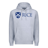 Heather Grey Rice University Premium Hoodie - linhVisuals