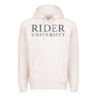 Pale Pink Rider University Premium Hoodie - linhVisuals