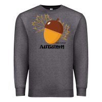 Charcoal Heather Welcome Autumn Premium Sweatshirt - Bettercallsaul
