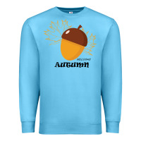Ocean Blue Welcome Autumn Premium Sweatshirt - Bettercallsaul