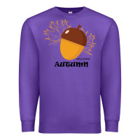 Purple Welcome Autumn Premium Sweatshirt - Bettercallsaul