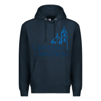 Navy University of San Diego Premium Hoodie - linhVisuals