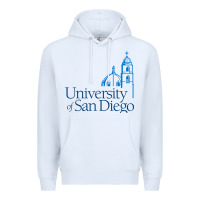 White University of San Diego Premium Hoodie - linhVisuals