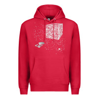Cardinal qr code cube we are the borg Premium Hoodie - linhVisuals