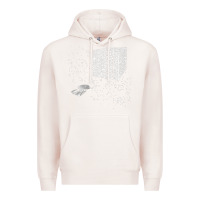 Pale Pink qr code cube we are the borg Premium Hoodie - linhVisuals