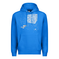 True Royal qr code cube we are the borg Premium Hoodie - linhVisuals