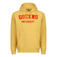 Antique Gold queens university Premium Hoodie - linhVisuals