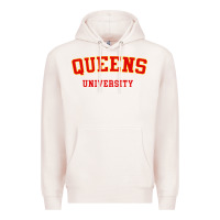 Pale Pink queens university Premium Hoodie - linhVisuals