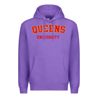 Purple queens university Premium Hoodie - linhVisuals