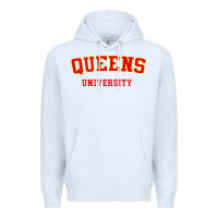 White queens university Premium Hoodie - linhVisuals