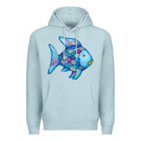Blue Mist rainbow fish Premium Hoodie - linhVisuals