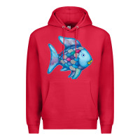 Cardinal rainbow fish Premium Hoodie - linhVisuals