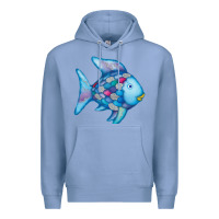 Colony Blue rainbow fish Premium Hoodie - linhVisuals