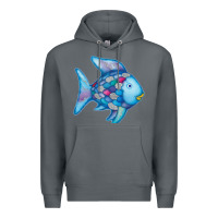 Rock rainbow fish Premium Hoodie - linhVisuals