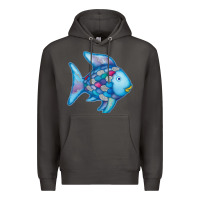 Smoke rainbow fish Premium Hoodie - linhVisuals