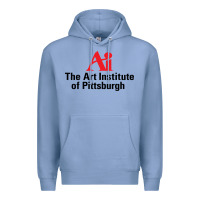 Colony Blue Art Institute of Pittsburgh Premium Hoodie - linhVisuals