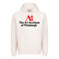 Pale Pink Art Institute of Pittsburgh Premium Hoodie - linhVisuals
