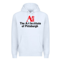 White Art Institute of Pittsburgh Premium Hoodie - linhVisuals