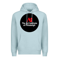 Blue Mist Art Institute of Pittsburgh Premium Hoodie - linhVisuals