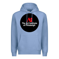 Colony Blue Art Institute of Pittsburgh Premium Hoodie - linhVisuals