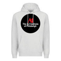 Dove Grey Art Institute of Pittsburgh Premium Hoodie - linhVisuals